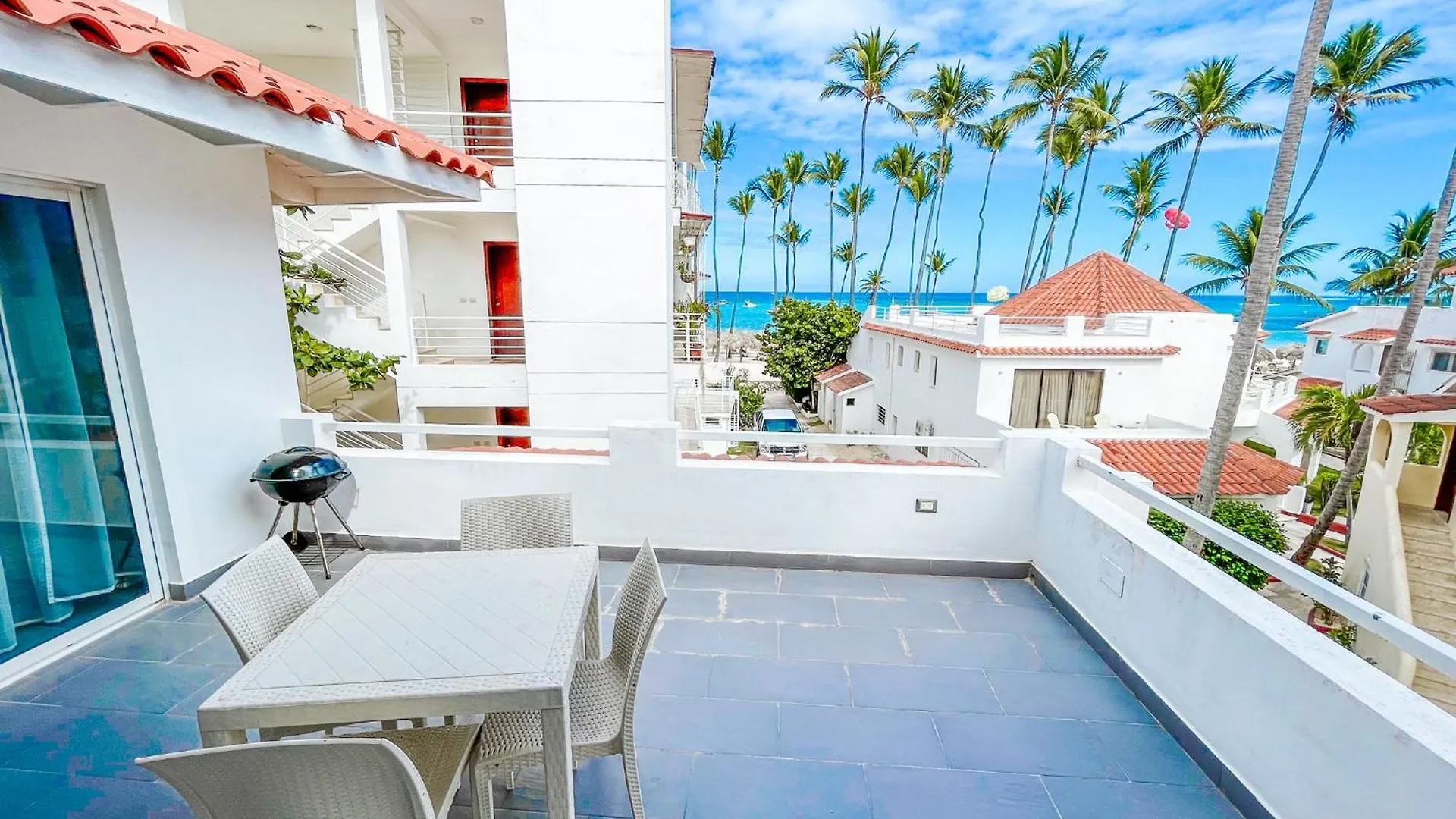 *****  Oceanfront & Garden View Villas Hotel Wifi Bbq Parking Los Corales Beach Club & Spa Punta Cana Dominican Republic